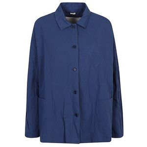 Apuntob Women Denim Cotton Caban Jacket